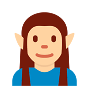 🧝🏼 Emoji Elf(e): mittelhelle Hautfarbe Twitter Twemoji 2.5.