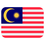 🇲🇾 Emoji Flagge: Malaysia Twitter Twemoji 2.5.