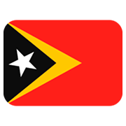 🇹🇱 Emoji Flagge: Timor-Leste Twitter Twemoji 2.5.
