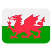 🏴󠁧󠁢󠁷󠁬󠁳󠁿 Emoji Flagge: Wales Twitter Twemoji 2.5.