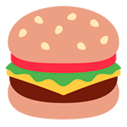 Emoji 🍔 Hamburger su Twitter Twemoji 2.5.