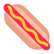 Émoji 🌭 Hot Dog sur Twitter Twemoji 2.5.