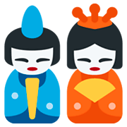 🎎 Emoji japanische Puppen Twitter Twemoji 2.5.