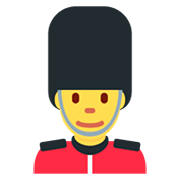 💂‍♂️ Emoji Guardia Hombre en Twitter Twemoji 2.5.