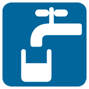 🚰 Emoji Agua Potable en Twitter Twemoji 2.5.