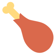 Emoji 🍗 Coscia Di Pollo su Twitter Twemoji 2.5.