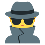 Emoji 🕵️ Detective su Twitter Twemoji 2.5.