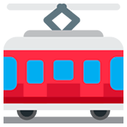 Émoji 🚋 Wagon De Tramway sur Twitter Twemoji 2.5.