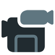 Emoji 📹 Videocamera su Twitter Twemoji 2.5.