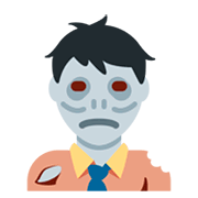 Emoji 🧟 Zombie su Twitter Twemoji 2.5.