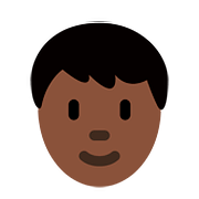 🧑🏿 Emoji Persona Adulta: Tono De Piel Oscuro en Twitter Twemoji 2.6.