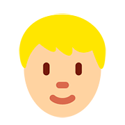 🧑🏼 Emoji Erwachsener: mittelhelle Hautfarbe Twitter Twemoji 2.6.