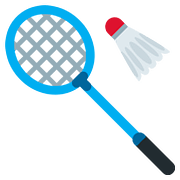 Émoji 🏸 Badminton sur Twitter Twemoji 2.6.