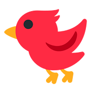 🐦 Emoji Pássaro na Twitter Twemoji 2.6.