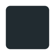 ◼️ Emoji mittelgroßes schwarzes Quadrat Twitter Twemoji 2.6.