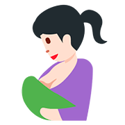 🤱🏻 Emoji Lactancia Materna: Tono De Piel Claro en Twitter Twemoji 2.6.