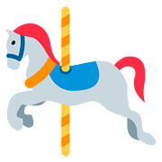 Emoji 🎠 Cavallo Da Giostra su Twitter Twemoji 2.6.