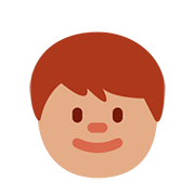 🧒🏽 Emoji Criança: Pele Morena na Twitter Twemoji 2.6.