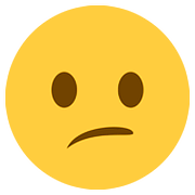 Emoji 😕 Faccina Confusa su Twitter Twemoji 2.6.