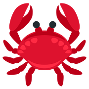 Émoji 🦀 Crabe sur Twitter Twemoji 2.6.