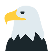 🦅 Emoji águila en Twitter Twemoji 2.6.