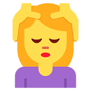 💆 Emoji Pessoa Recebendo Massagem Facial na Twitter Twemoji 2.6.