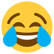 Emoji 😂 Faccina Con Lacrime Di Gioia su Twitter Twemoji 2.6.