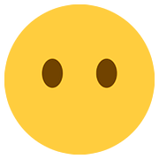 Emoji 😶 Faccina Senza Bocca su Twitter Twemoji 2.6.