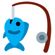 🎣 Emoji Caña De Pescar en Twitter Twemoji 2.6.