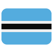 Emoji 🇧🇼 Bandiera: Botswana su Twitter Twemoji 2.6.
