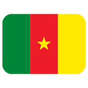 🇨🇲 Emoji Flagge: Kamerun Twitter Twemoji 2.6.