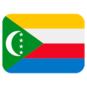 🇰🇲 Emoji Bandera: Comoras en Twitter Twemoji 2.6.