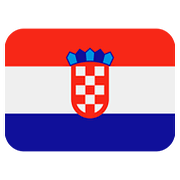 🇭🇷 Emoji Flagge: Kroatien Twitter Twemoji 2.6.