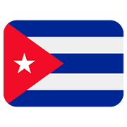 Émoji 🇨🇺 Drapeau : Cuba sur Twitter Twemoji 2.6.