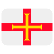 🇬🇬 Emoji Bandera: Guernsey en Twitter Twemoji 2.6.