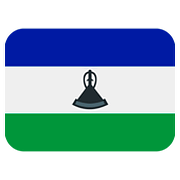 Emoji 🇱🇸 Bandiera: Lesotho su Twitter Twemoji 2.6.