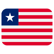 🇱🇷 Emoji Flagge: Liberia Twitter Twemoji 2.6.