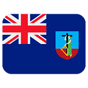 🇲🇸 Emoji Flagge: Montserrat Twitter Twemoji 2.6.