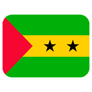 🇸🇹 Emoji Flagge: São Tomé und Príncipe Twitter Twemoji 2.6.