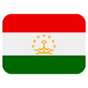 🇹🇯 Emoji Flagge: Tadschikistan Twitter Twemoji 2.6.
