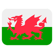 🏴󠁧󠁢󠁷󠁬󠁳󠁿 Emoji Flagge: Wales Twitter Twemoji 2.6.