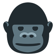 Émoji 🦍 Gorille sur Twitter Twemoji 2.6.