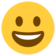 😀 Emoji Cara Sonriendo en Twitter Twemoji 2.6.