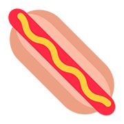 Émoji 🌭 Hot Dog sur Twitter Twemoji 2.6.