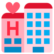 Emoji 🏩 Love Hotel su Twitter Twemoji 2.6.