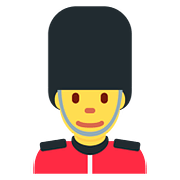 💂‍♂️ Emoji Guardia Hombre en Twitter Twemoji 2.6.