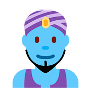 Emoji 🧞‍♂️ Genio Uomo su Twitter Twemoji 2.6.