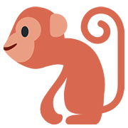 🐒 Emoji Macaco na Twitter Twemoji 2.6.