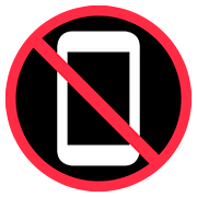 Emoji 📵 Simbolo Che Vieta L’utilizzo Dei Telefoni Cellulari su Twitter Twemoji 2.6.
