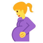 🤰 Emoji schwangere Frau Twitter Twemoji 2.6.